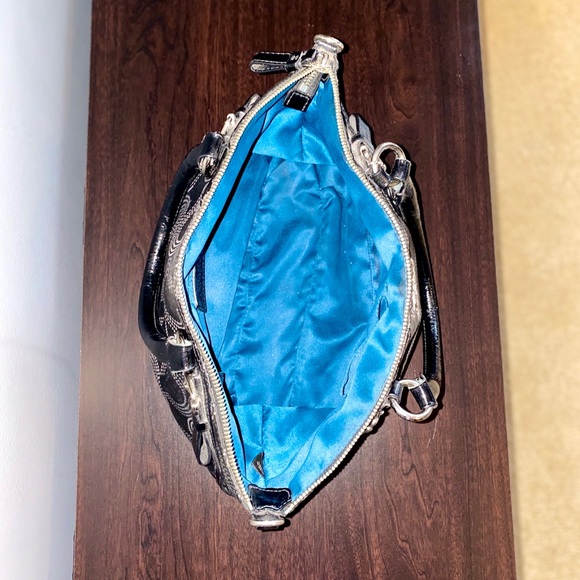 Vintage Black Coach Carry All - Picture 5 of 8